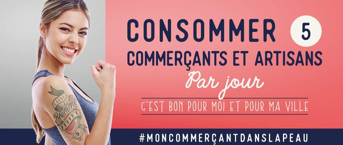 Consommer 5 commerçants et artisans par jour